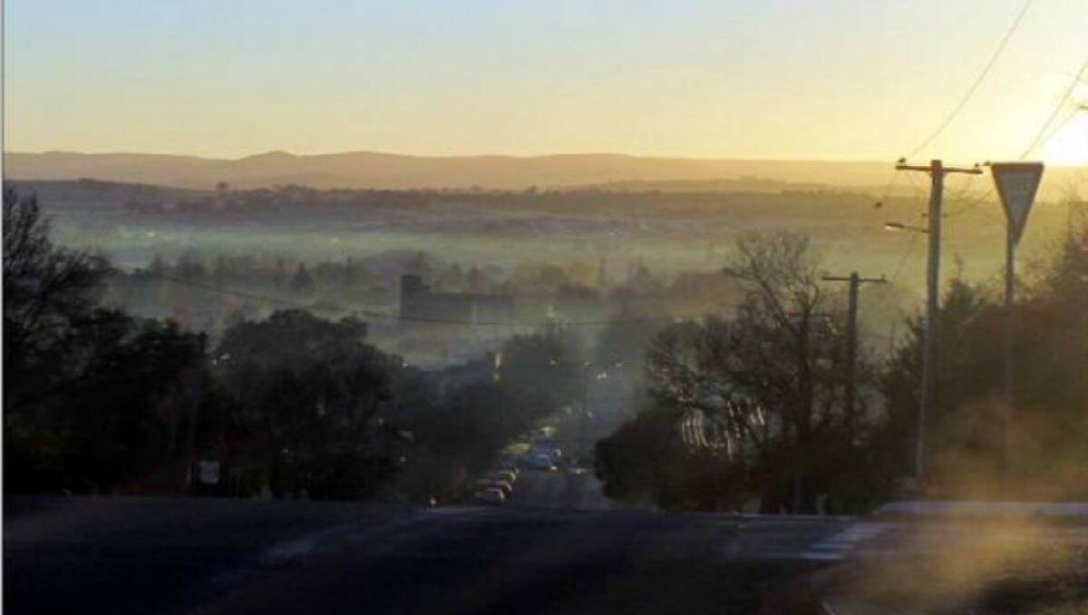 Morning fog in Bathurst. Photo: Tracey Reedy