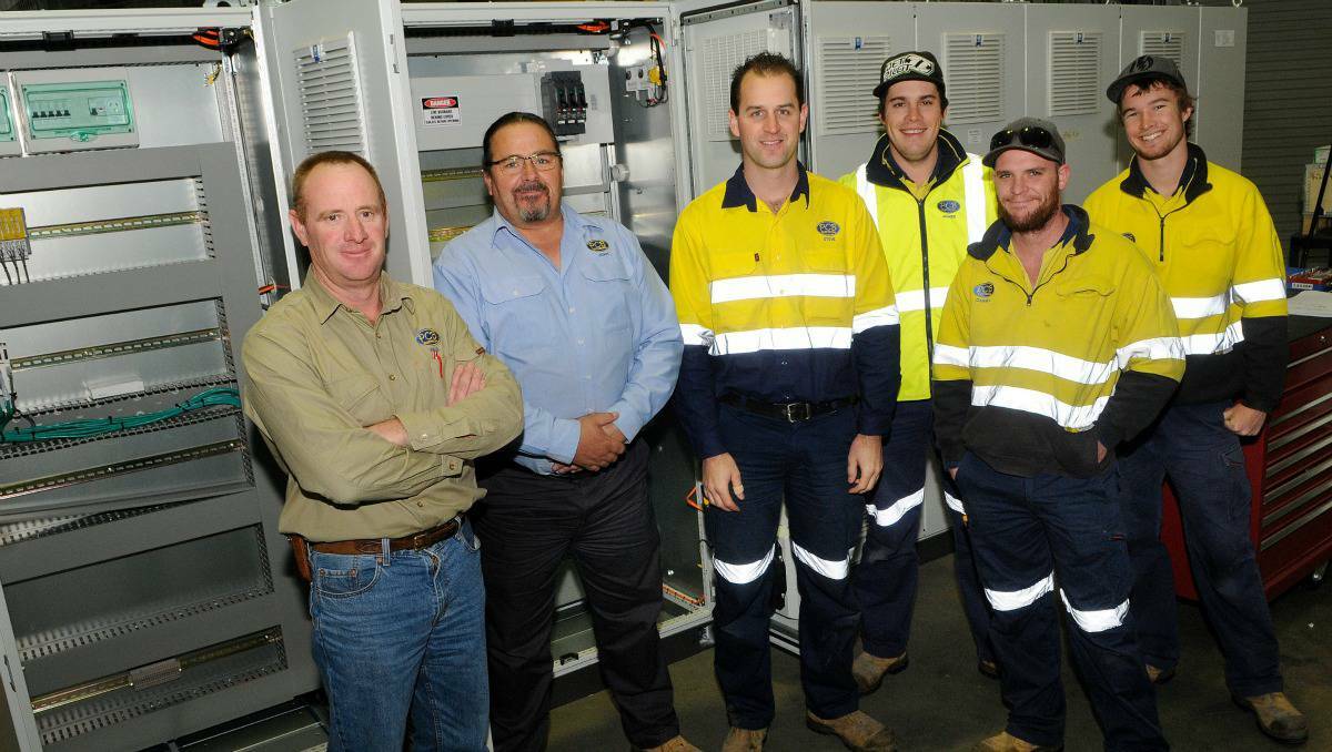 BATHURST: PAUL Brunton was gutted to learn that Simplot Australia is considering closing its Bathurst plant if it can’t give the company a better financial return. Mr Brunton (left) is pictured with employees John Yeomans, Steve Pallott, Daniel Green, James Ryan and Josh Beale.