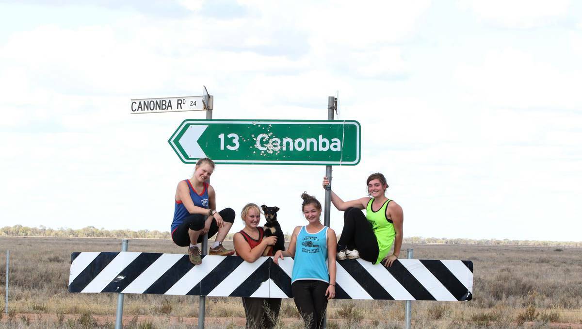 DUBBO: Backpackers Karina Jensen, Vanessa Heep, Joanna Schmidt and Marlin Lorge, are among the new faces of Australia's rural workforce. PHOTO: PETER RAE