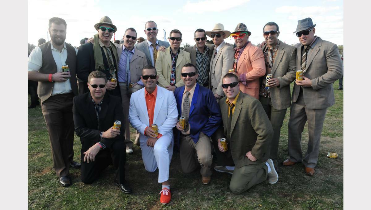 PARKES: PARKES: A saturated racetrack forced the cancellation of the horse racing, but the decision was made to party anyway at the Parkes Racecourse on the long weekend