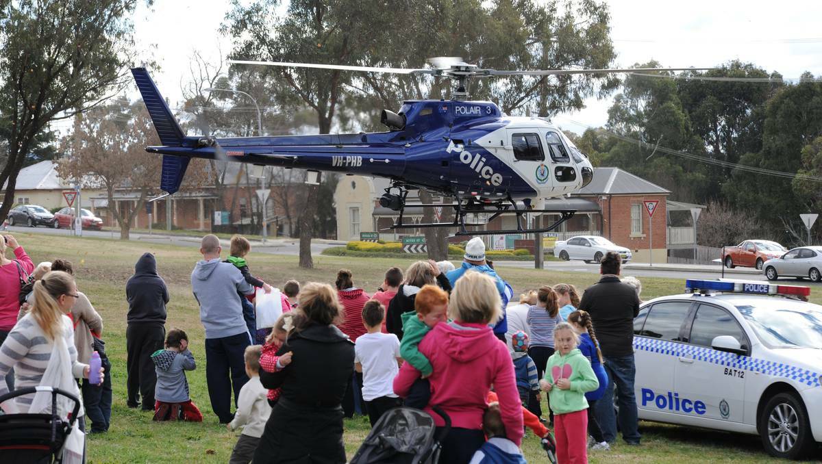  of families turned out for Chifley Local Area Command's engagement day at Victoria Park on Thursday.