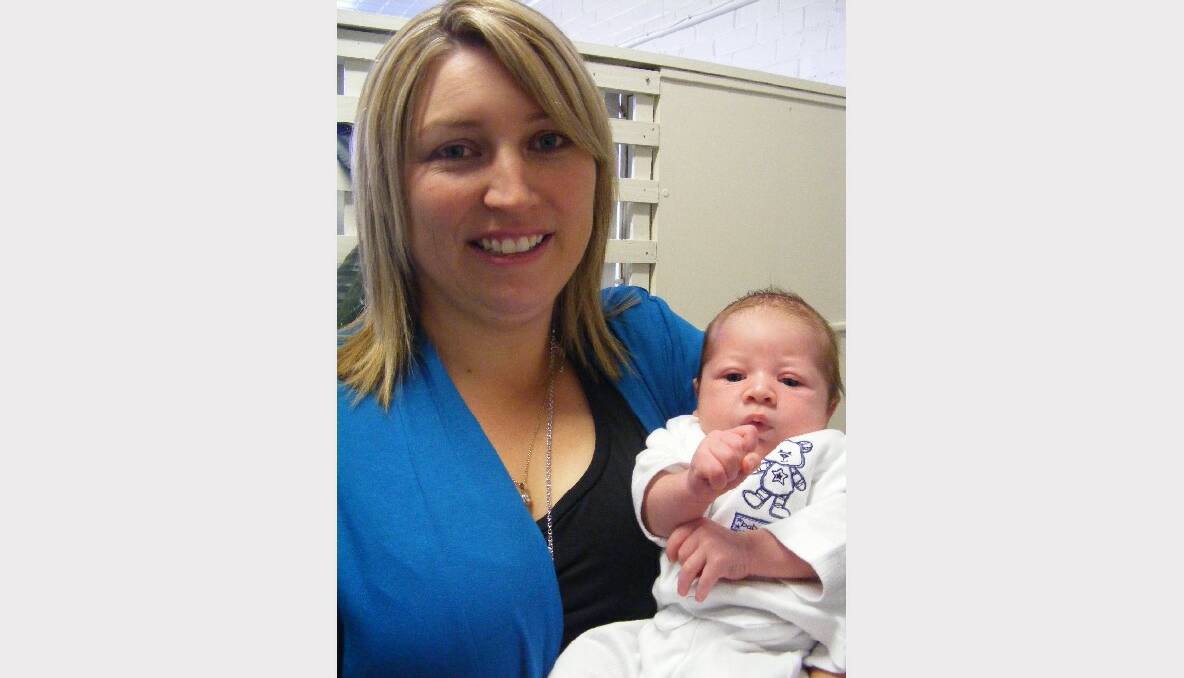 Amanda and Trent Robinson welcomed their fourth son, Charlie Lawrence on June 13. 072413baby