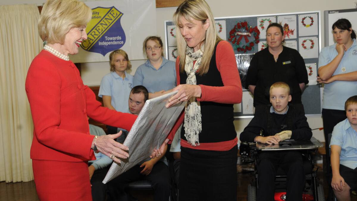 Governor-General Quentin Bryce visits Bathurst. Photo: Phill Murray