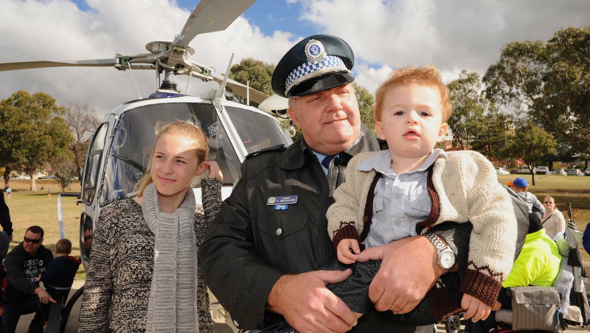 BATHURST: Hundreds of families turned out for Chifley Local Area Command's engagement day at Victoria Park on Thursday.