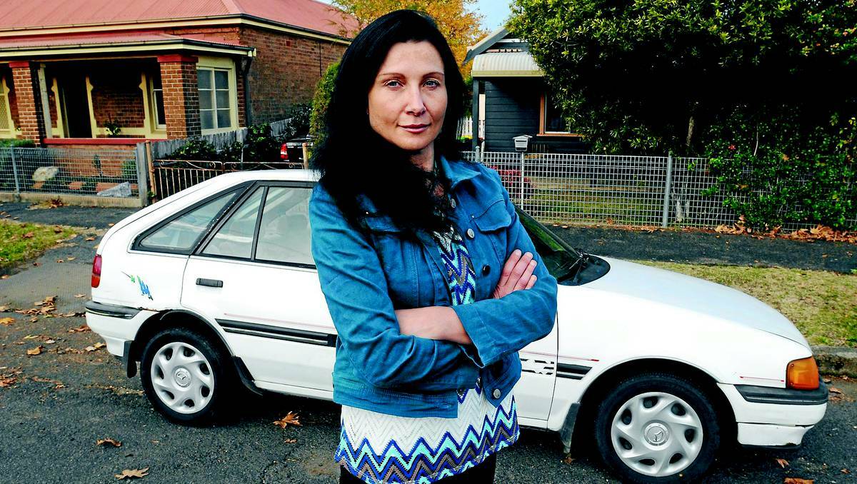 ORANGE: Nicole Stevens was  “gobsmacked” wrecking yard staff towed her car away, despite it being a different colour, having a different registration number and being parked in a different street to the car they were supposed to collect.