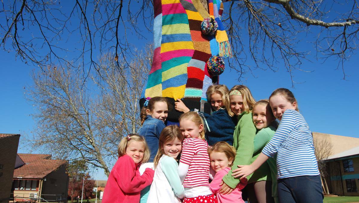 COWRA: Craft at Cowra Library. Jemima Scammell, Cailin McKay, Niamh Webster, Hannah McKay, Maddy Mulligan, Zoe McKay (front), Bella Scammell, Lucy Scammell, and Heidi Osborne.