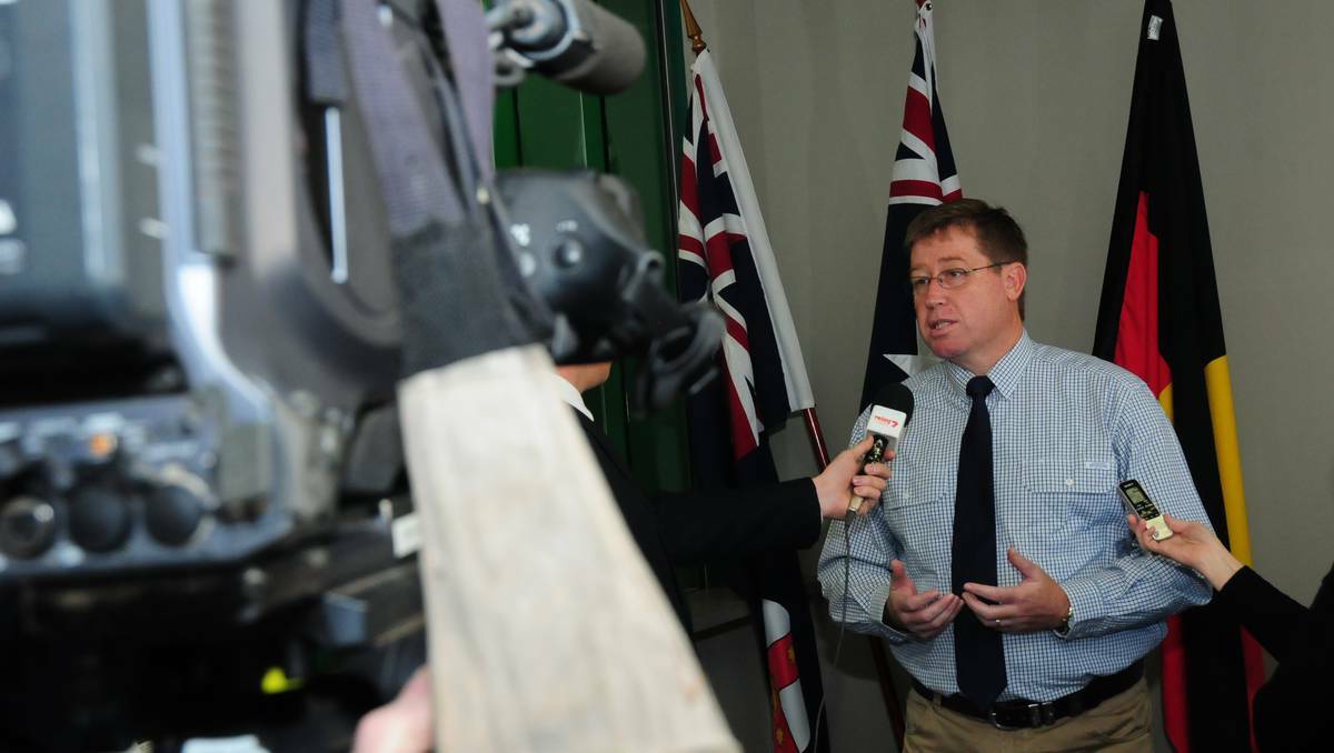 DUBBO: Dubbo MP Troy Grant confirms the Cobbora Coal Project will be sold or leased.	Photo: LOUISE DONGES