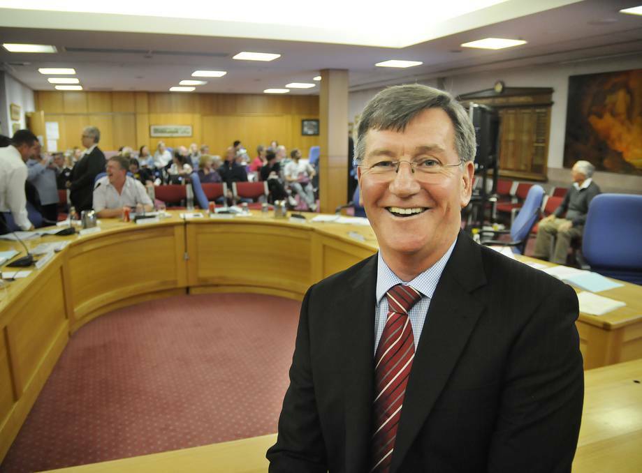  New Bathurst mayor Gary Rush sees his role as one of leadership and effective communication. Photo: ZENIO LAPKA	 091913zrush2
