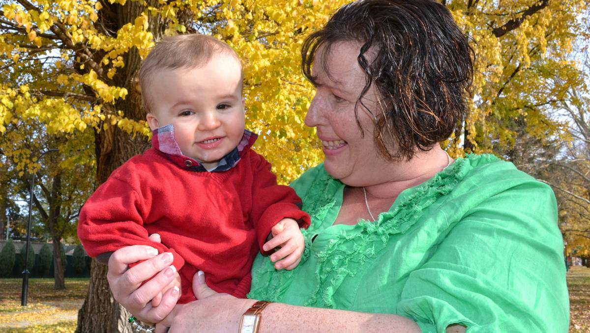 BATHURST: Sonia Nunan is forced to take her son Darcy to Katoomba for treatment for his ongoing medical problems. She says she hasn’t received answers as to why her son can’t get treatment from a paediatric physiotherapist at Orange. Photo: ZENIO LAPKA 053013zhealth2