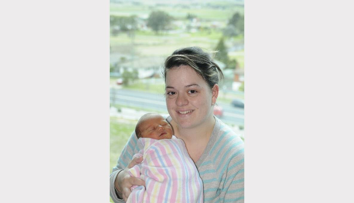 Indiana Jeffrey Harper is the  newborn daughter of Jessica Davidson and Matthew Harper. Indiana was born on August 9. Photo: CHRIS SEABROOK 081213cbab2