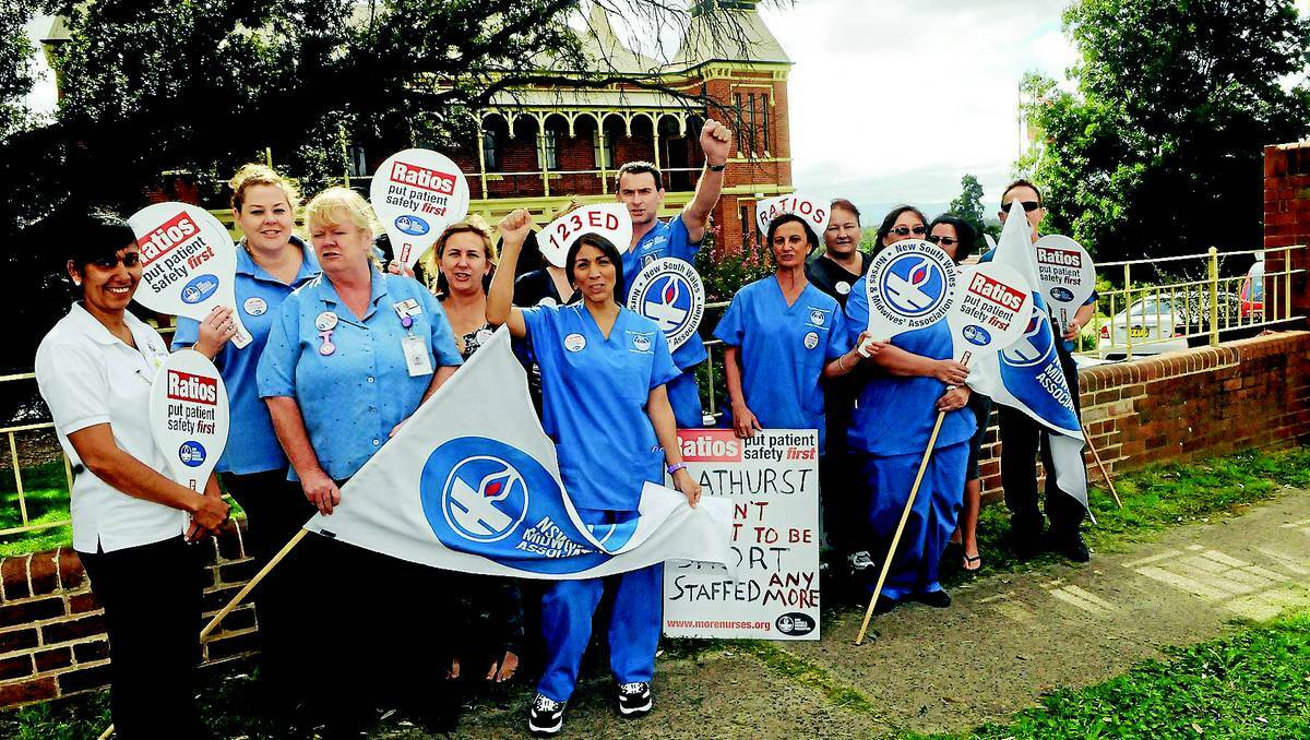 BATHURST: Bathurst's firefighters have come out in support of the city’s nurses who are fighting to keep Bathurst hospital from losing five beds.