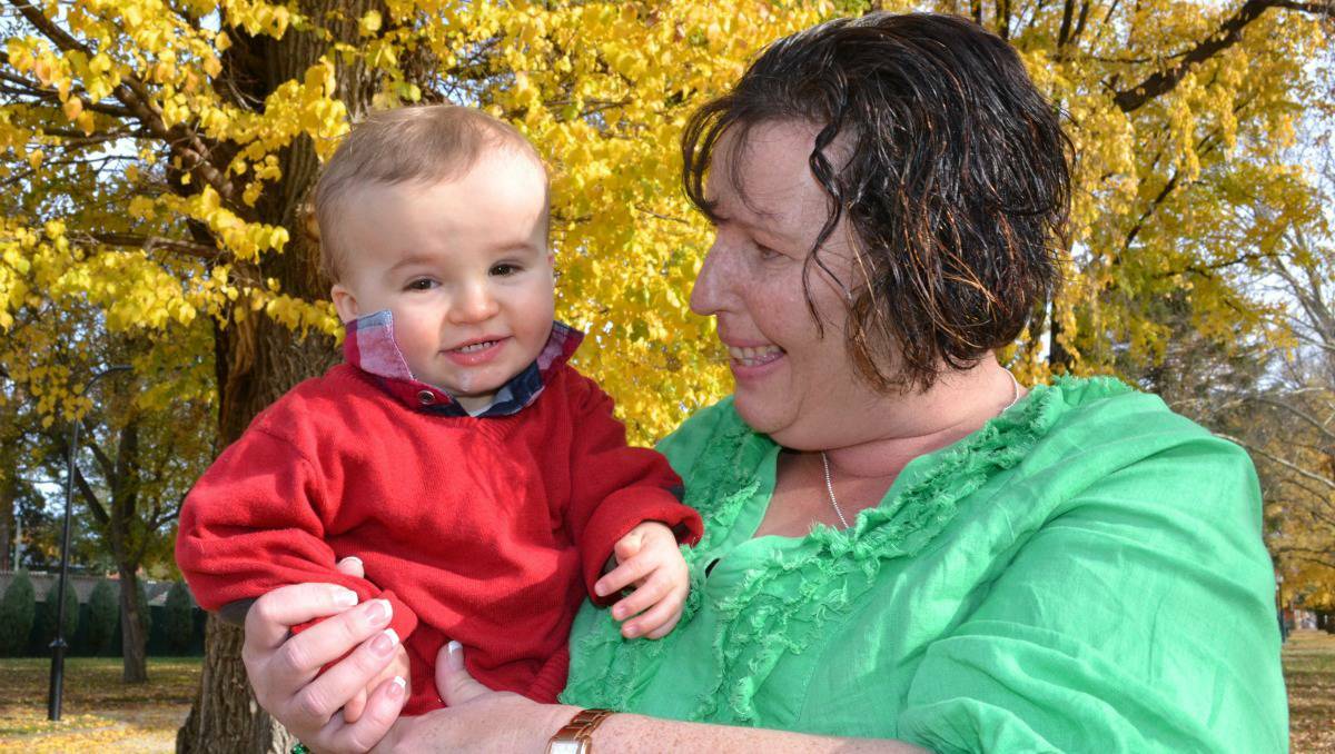 BATHURST: Sonia Nunan doesn't understand why she has to travel as far away as Katoomba to access physiotherapy for her son Darcy. Photo: ZENIO LAPKA