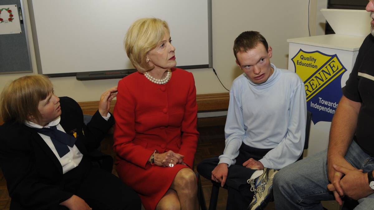 Governor-General Quentin Bryce visits Bathurst. Photo: Phill Murray