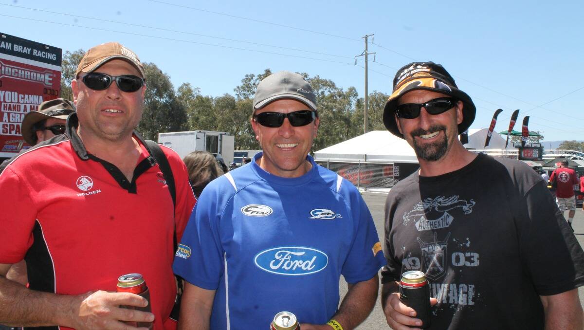 Bill Boneff, Kevin Alles and Terry Brown.