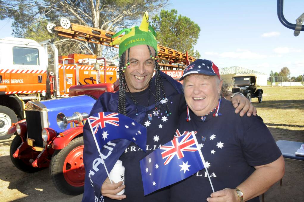 Bathurst and Eglinton celebrate Australia Day. Photo: CHRIS SEABROOK.