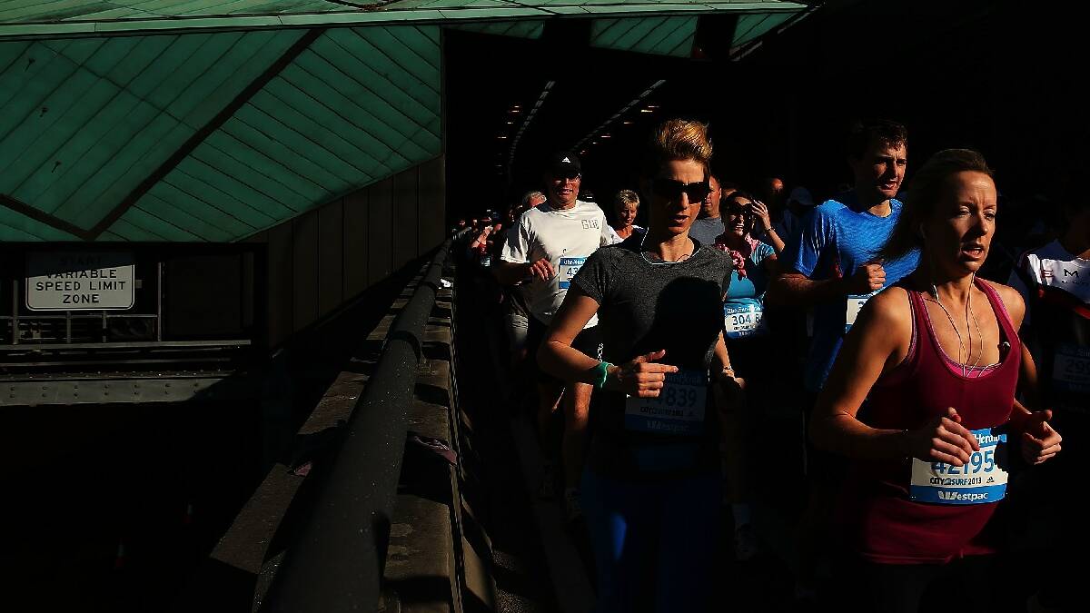 Scenes from the 2013 City to Surf on Sunday, August 11, 2013 in Sydney. Picture: Brendon Thorne/Getty Images