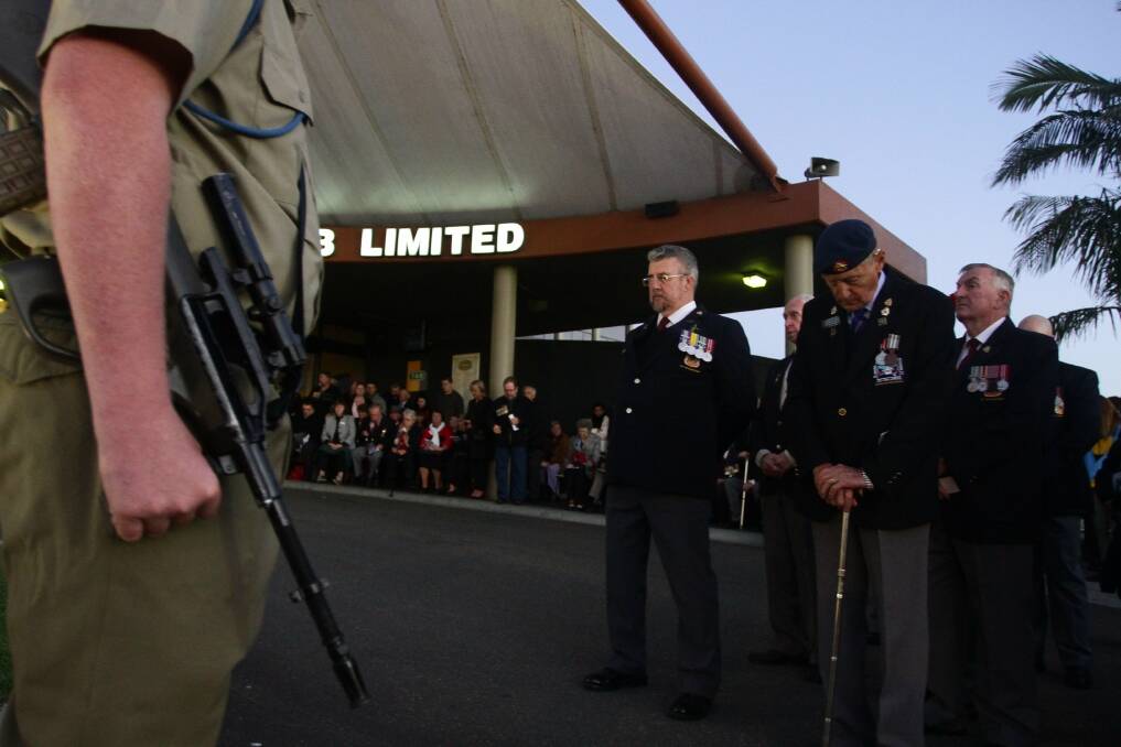 Crowds in excess on1500 people flocked to Blacktown RSL for its Anzac Day dawn Service.