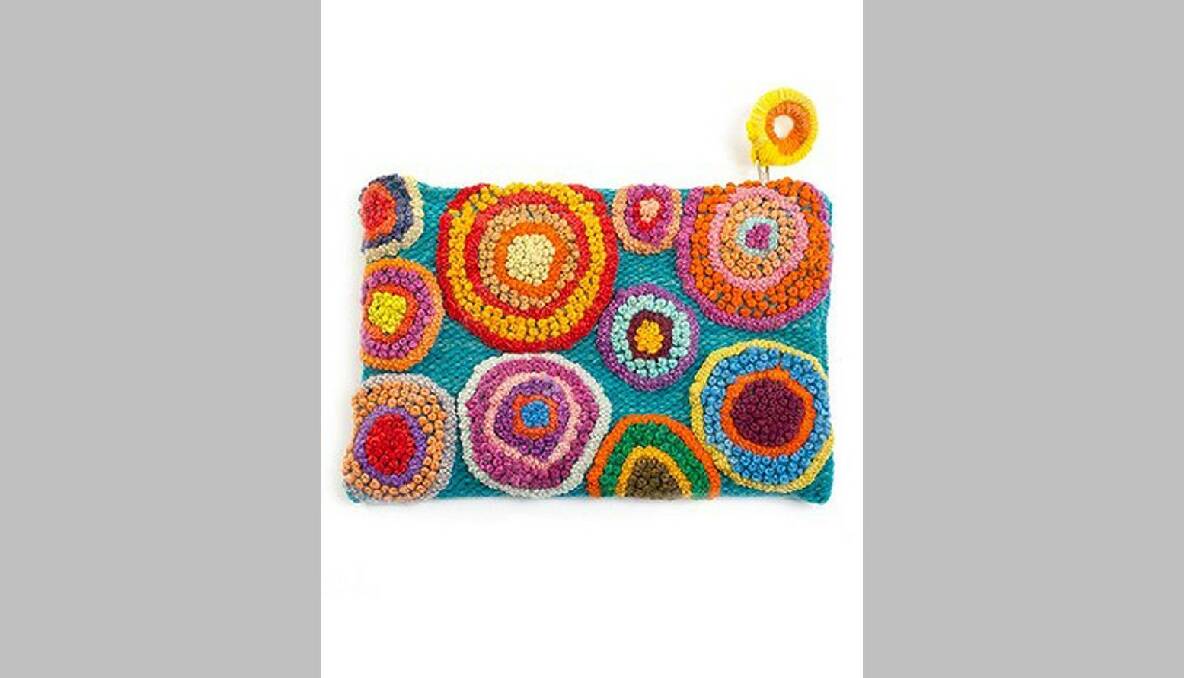 100% wool Jenny Krauss purses are hand embroidered by artisans in the Peruvian Highlands. This fair trade collaboration combines incredible craftsmanship with great design. Most of the artisans who produce for Jenny Krauss are women who work from home (which makes it the ultimate feel-good mother's day gift). RRP $30. www.metooplease.com.au Photo: Audrey Larson