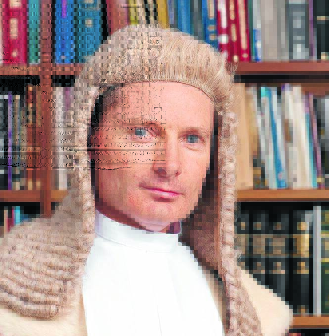 WHAT AN HONOUR: Former Bathurst High School student Rowan Darke has been sworn in as a judge of the Supreme Court of NSW.