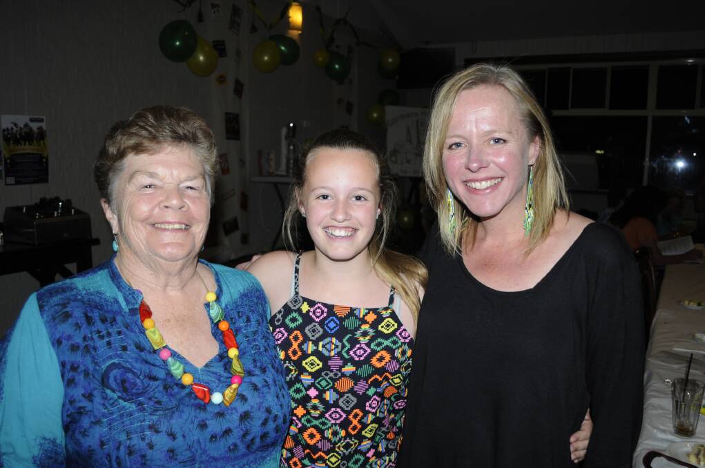 GORMANS HILL REUNION: Fran, Mia and Libby Bremner