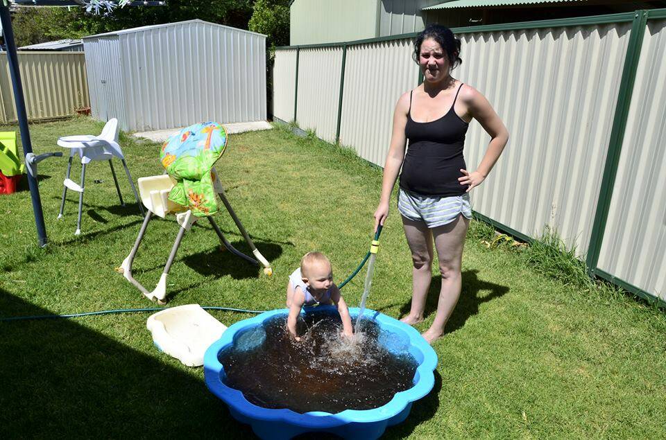 DIRTY WATER: No one will be swimming in this pool