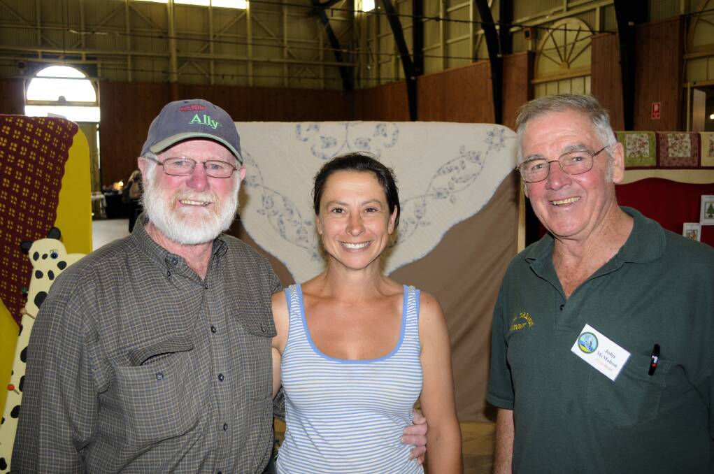 CRAFT ON SHOW: Ralph Cover, Michelle Miles and John McMahon.