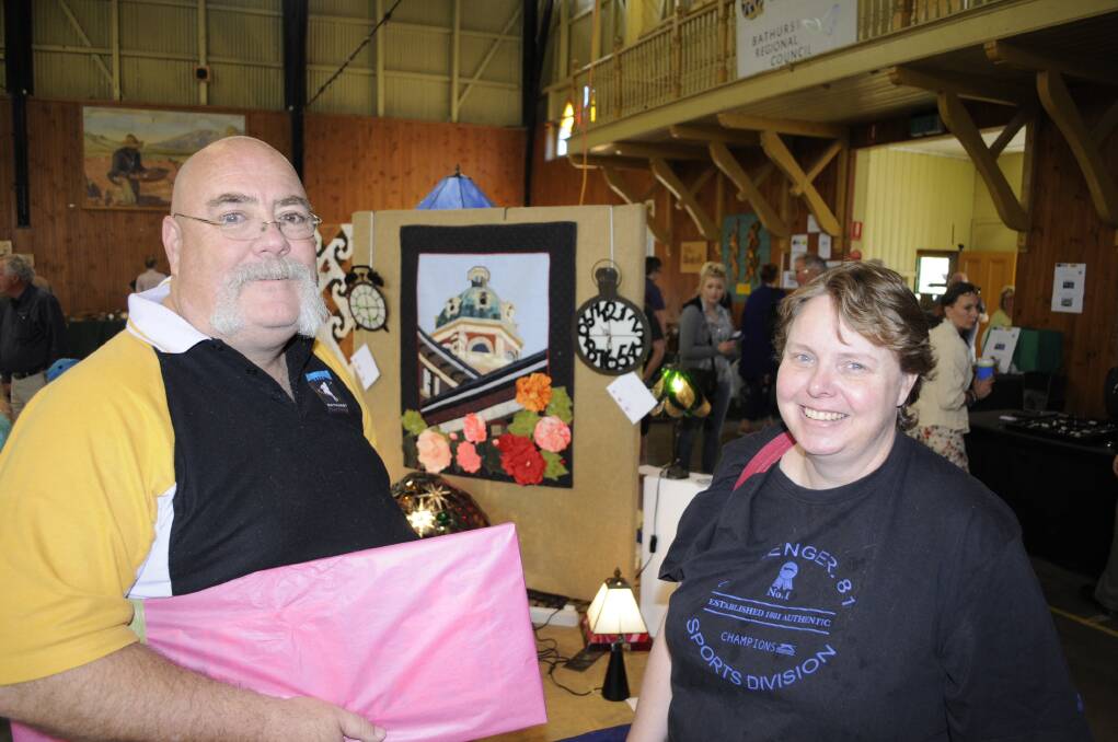 CRAFT ON SHOW: Tony and Debbie Lewis.