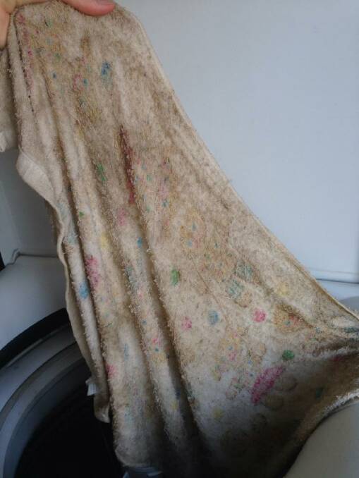 DIRTY WATER: Tea towels ruined in McGill Close, Kelso