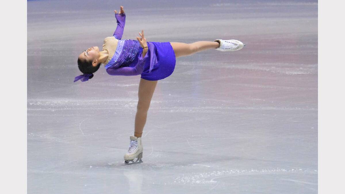 Satoko Miyahara of Japan competes in the women's short program during day one of ISU Grand Prix of Figure Skating 2013/2014 NHK Trophy at Yoyogi National Gymnasium. Picture: Getty Images