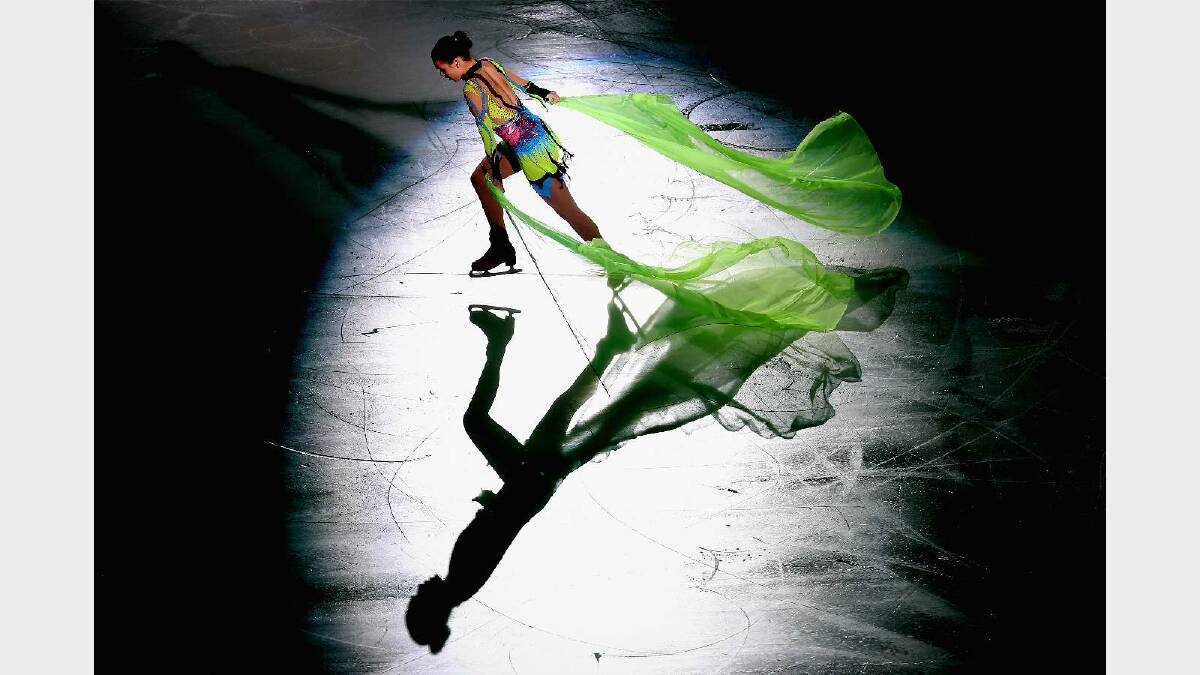 Silver medalist Adelina Sotnikova of Russia performs during Lexus Cup of China ISU Grand Prix of Figure Skating 2013 at Beijing Capital Gymnasium. Picture: Getty Images