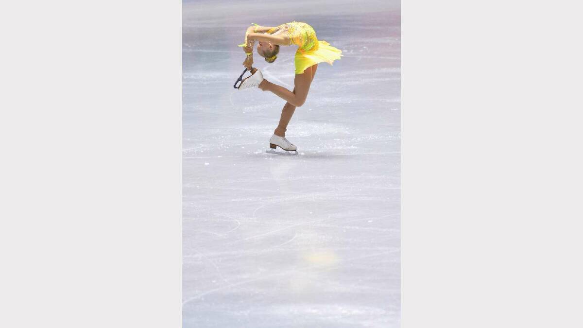 Elena Radionova of Russia competes in the women's short program during day one of ISU Grand Prix of Figure Skating 2013/2014 NHK Trophy at Yoyogi National Gymnasium. Picture: Getty Images
