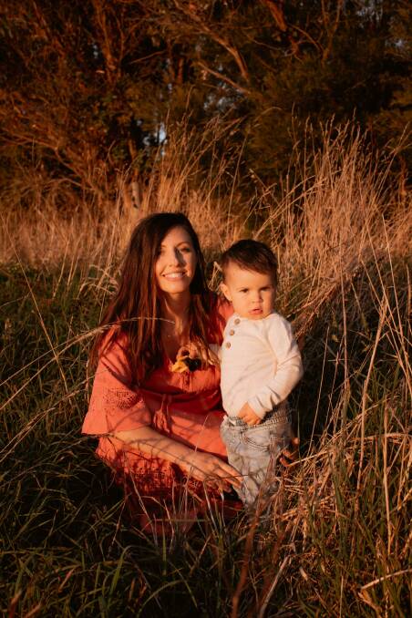 Karla Williams with son, Eli. Picture: Supplied.