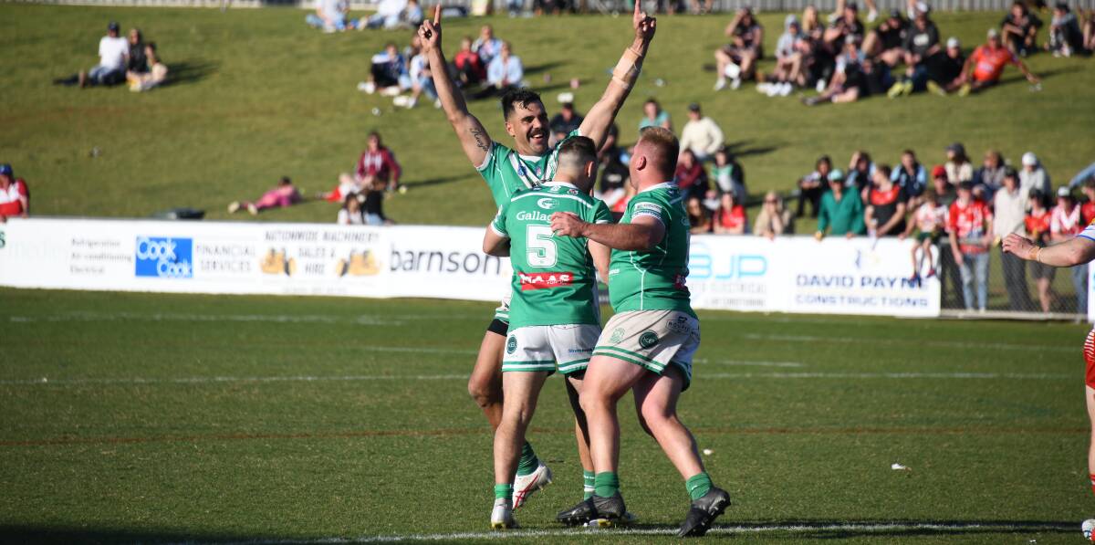 Dubbo CYMS fullback Jeremy Thurston produced a moment of individual brilliance on Sunday. Picture by Amy McIntyre