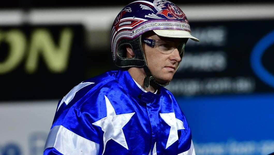 Mat Rue (pictured) combined Peter Lew for a win at Dubbo Showground on Wednesday night. 