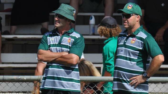 Tony Woolnough (left), pictured previously coaching Western, will return again in 2024. Picture by Nick McGrath