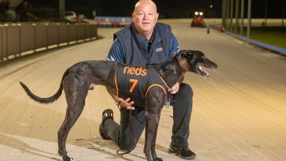 Dubbo Greyhound Club president Shayne Stiff is backing the new Orange track. Picture supplied