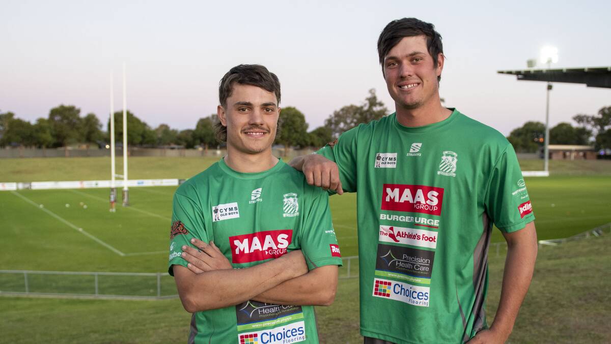 Brothers Mitch and Jaymn Cleary will both run out for Dubbo CYMS this weekend. Picture by Belinda Soole