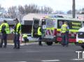 Man taken to hospital following collision in Bathurst. Picture: Top Notch Video