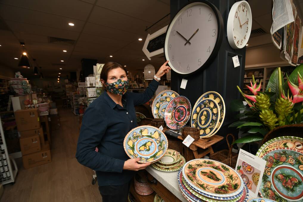 OPEN AGAIN: Bake, Table & Tea owner Mel Kelly is looking forward to opening her doors again. Photo: CHRIS SEABROOK.