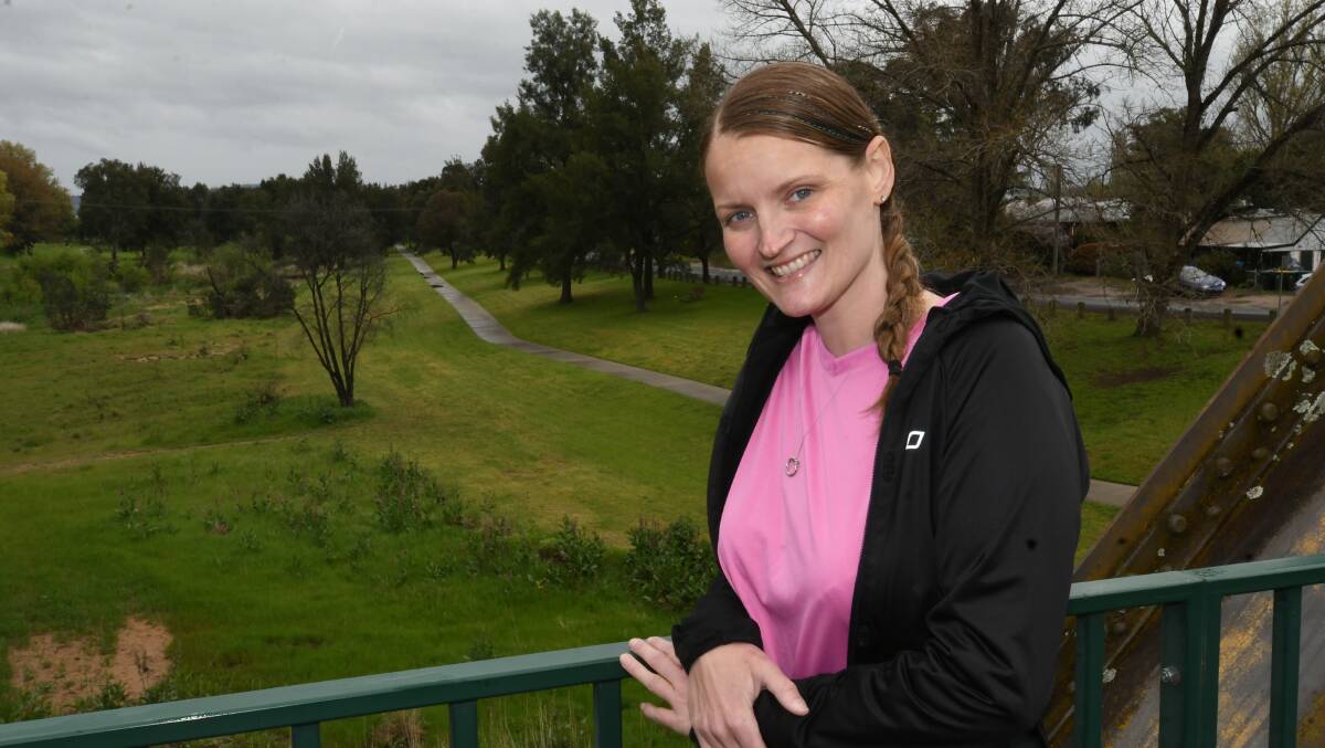 MANDY'S MISSION: Mandy Griffiths will be clocking up the kilometres to raise funds and awareness for cancer. Photo: CHRIS SEABROOK.