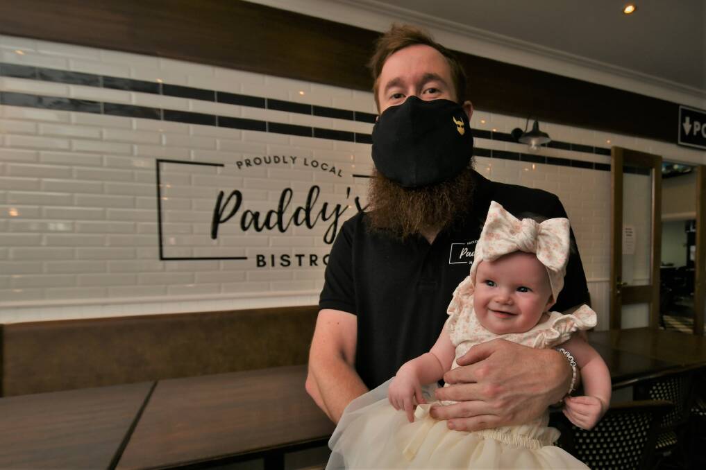 HEARTFELT: Paddy's Hotel manager Luke Mulligan encourages locals to support the fundraiser inspired by Callie Sloane. Photo: CHRIS SEABROOK
