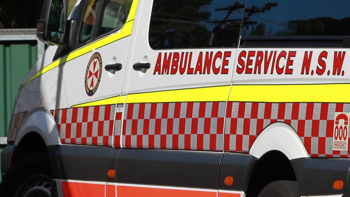 Two people taken to hospital following crash on Great Western Highway. File picture