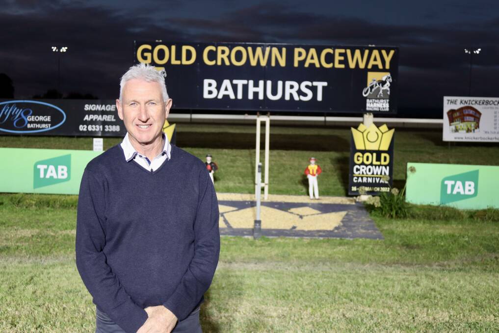 LOCAL HISTORY: Bathurst Harness Racing Club CEO Danny Dwyer recalls some of the club's history. Photo: AMY REES.