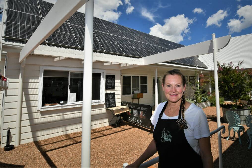 MORE TO COME: Eglinton's The Church Block Cafe owner Lisa Davis has enjoyed three years of business this month and is looking forward to adding to the community hub. Photo: CHRIS SEABROOK