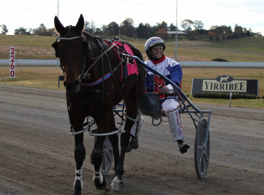 TOP 10: Amanda Turnbull finished in the top 10 in every eligible category of Harness Racing NSW's premiership lists last season. Photo: AMY REES.