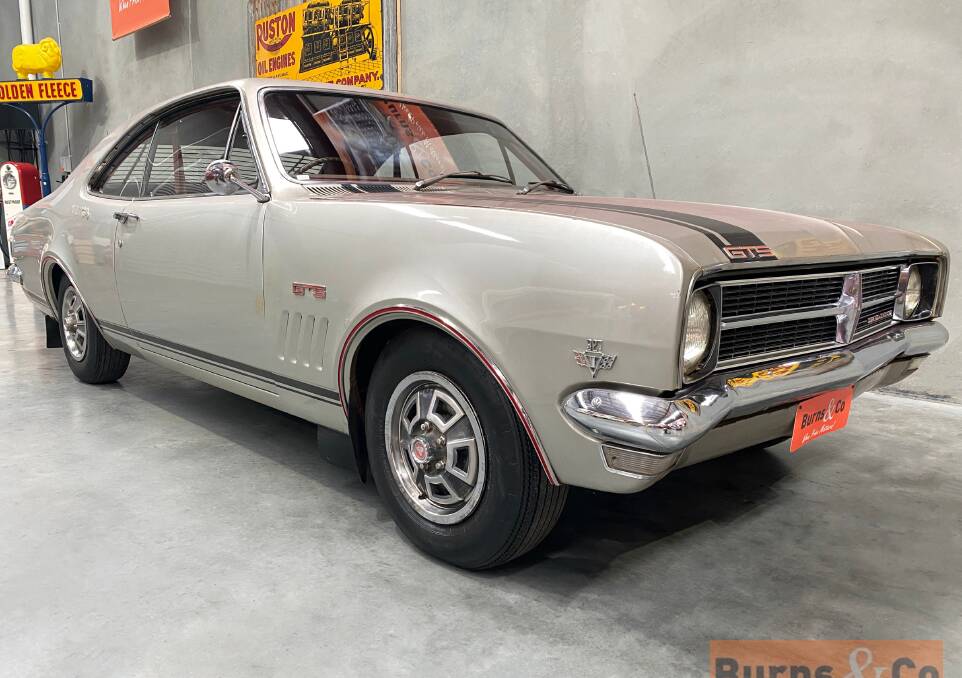 BIG BUY: A Bathurst Holden HK Monaro is set to go up for auction in June and is expected to bring over half a million dollars. Photo: SUPPLIED.