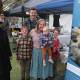 Abi Fogarty with Flynn, Alex, Kate, Jemima and Freddie Cam at the Bathurst and District Artisans artisan market on April 20, 2024. Picture by Phil Blatch