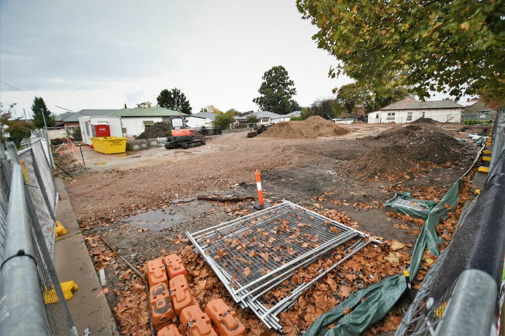 NEW SITE: The new Village Bakehouse site being prepared for construction. Photo: CHRIS SEABROOK.