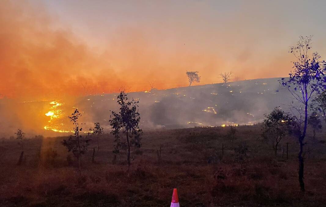 More houses confirmed destroyed as bushfire levels elevated to 'watch and act' level. Picture supplied by NSW RFS - Grose Vale Brigade 