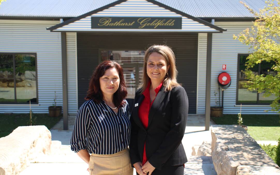 PARTY TIME: Bathurst Goldfields part-owner Theresa Coyle and events and functions manager Michelle Rogers are happy to be back.